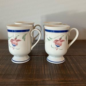 Princess House Exclusive Pedestal Mugs